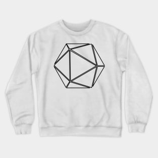 D20 | Black Crewneck Sweatshirt